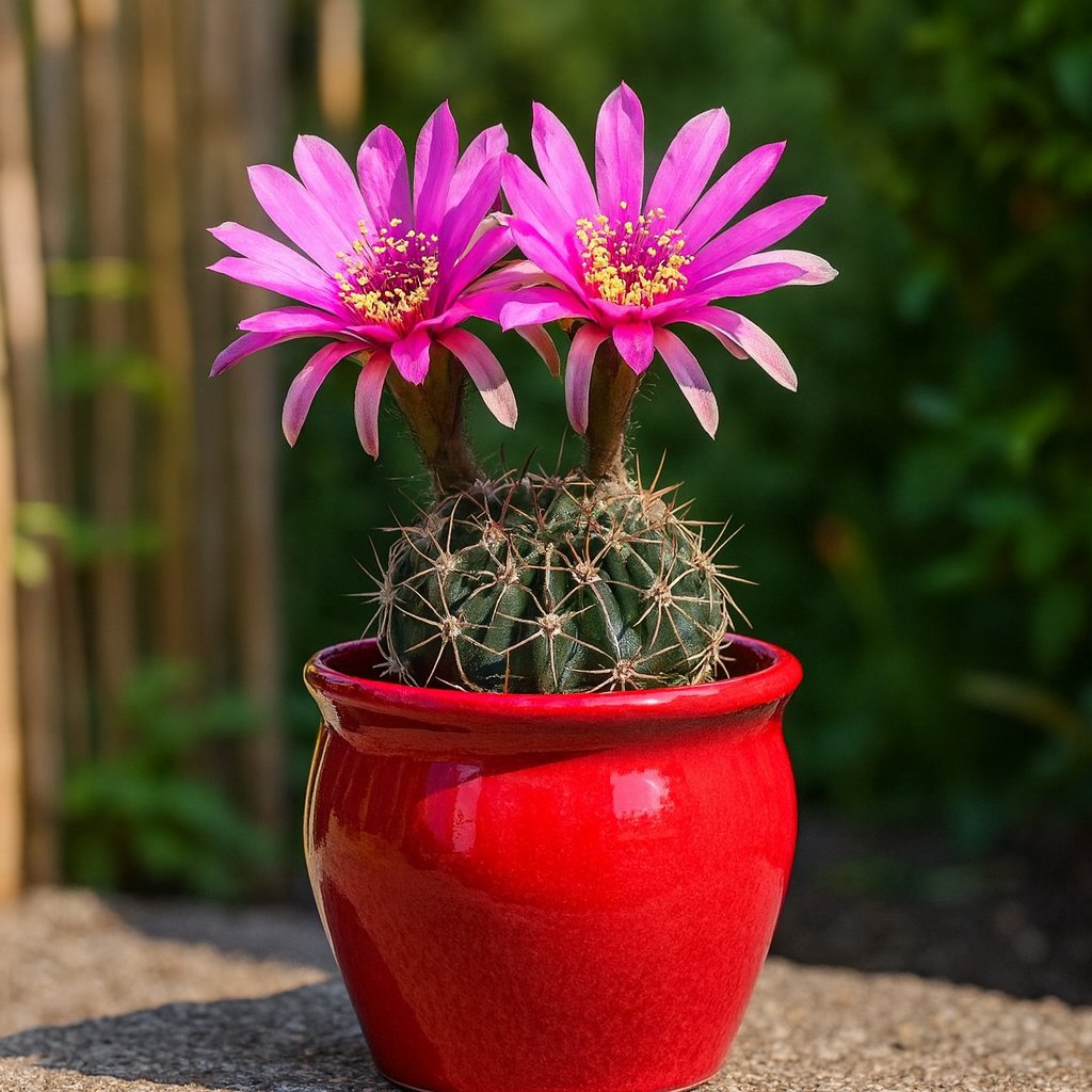 Echinopsis cardenasiana in rotem Topf